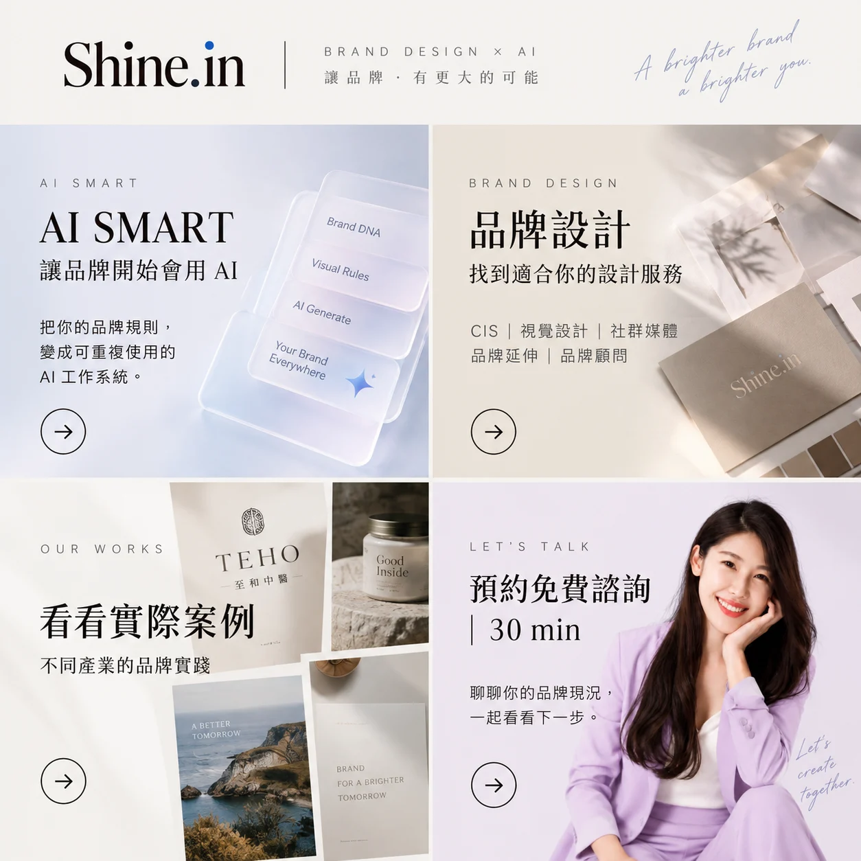 沒有品牌 DNA 的 AI 生成結果