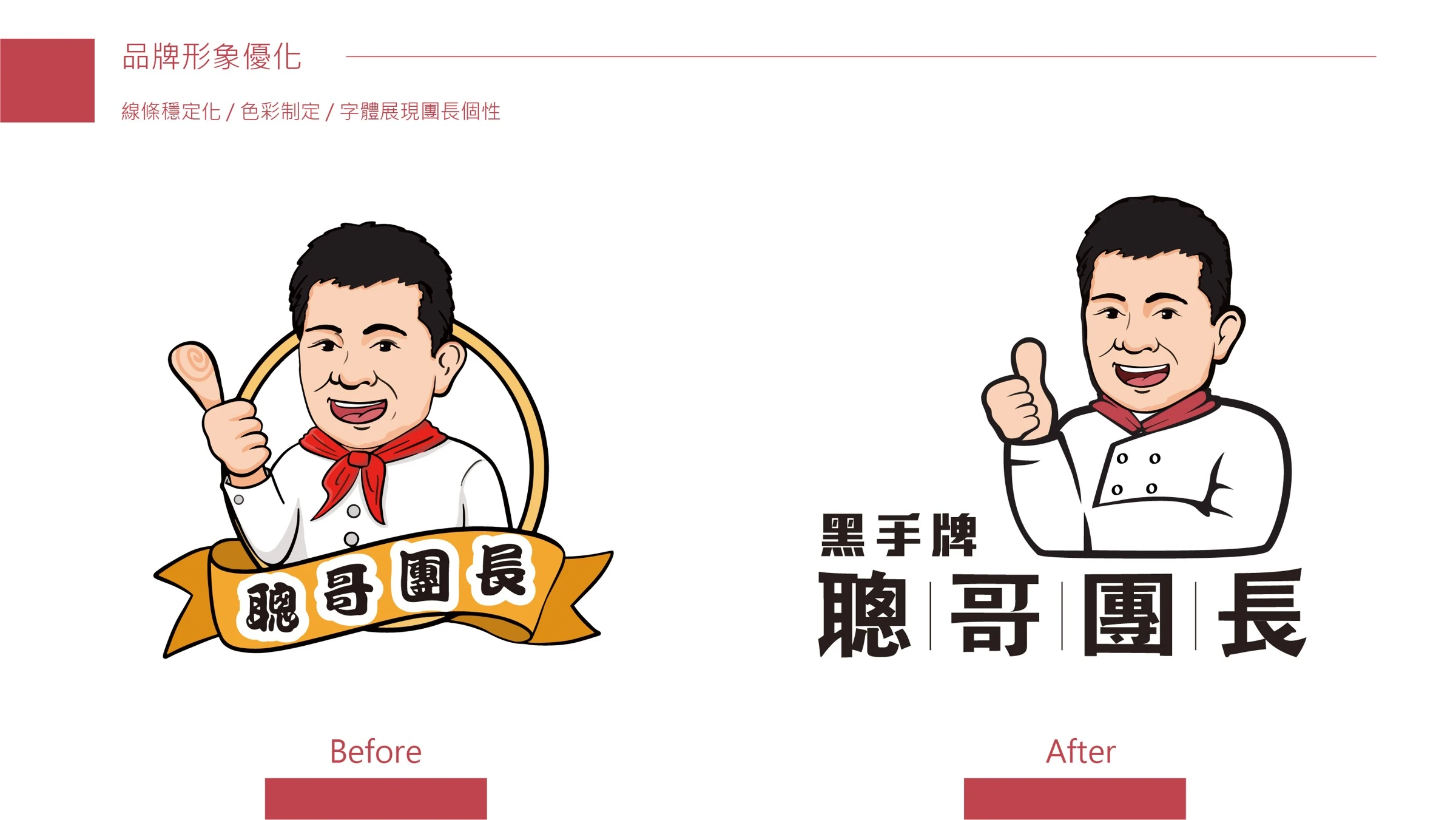 聰哥團長蛋黃酥品牌形象與禮盒包裝 03
