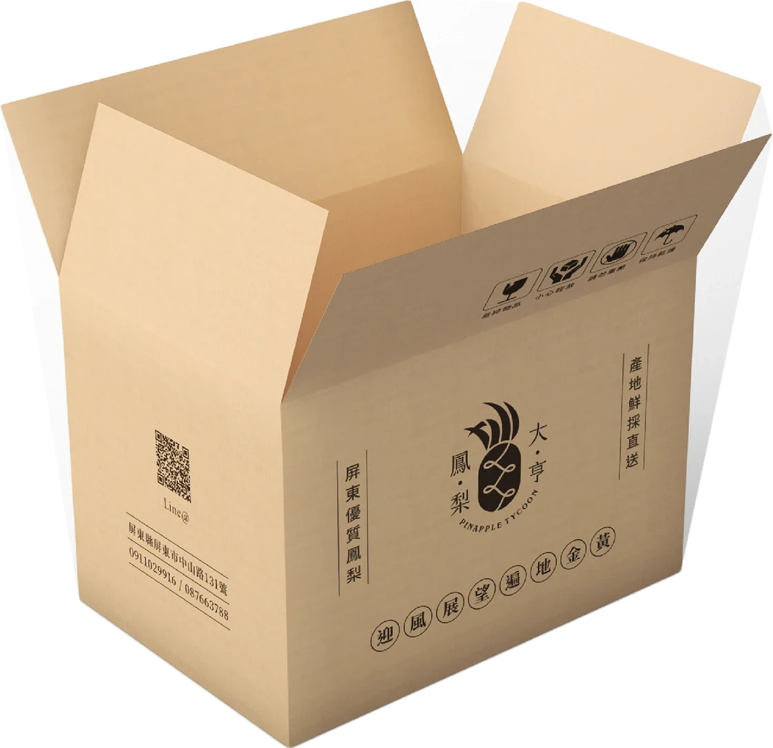 鳳梨大亨|牛皮大紙箱